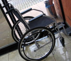 wheelchair injury in hospital